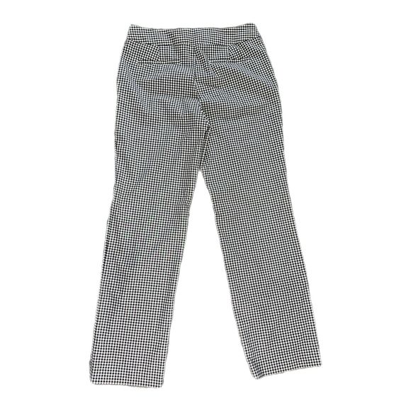 Liz Claiborne New York B&W Checkered Dress Pants, Size 12, Pre-owned - Picture 2 of 6